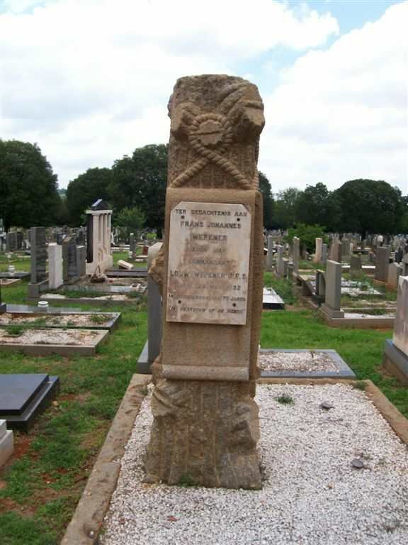 WEPENER Frans Johannes -1923 & Hester Jacoba BEKKER -1922