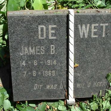 WET James B., de 1914-1968