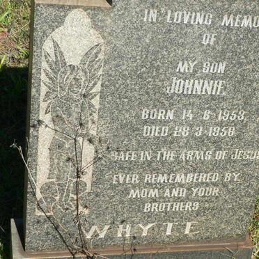 WHYTE Johnnie 1953-1956
