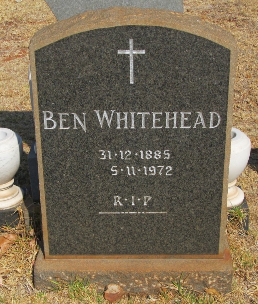 WHITEHEAD Ben 1885-1972