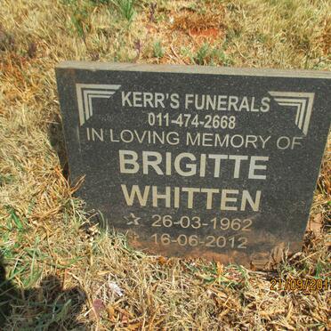 WHITTEN Brigitte 1962-2012