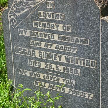 WHITING Oscar Sidney -1950