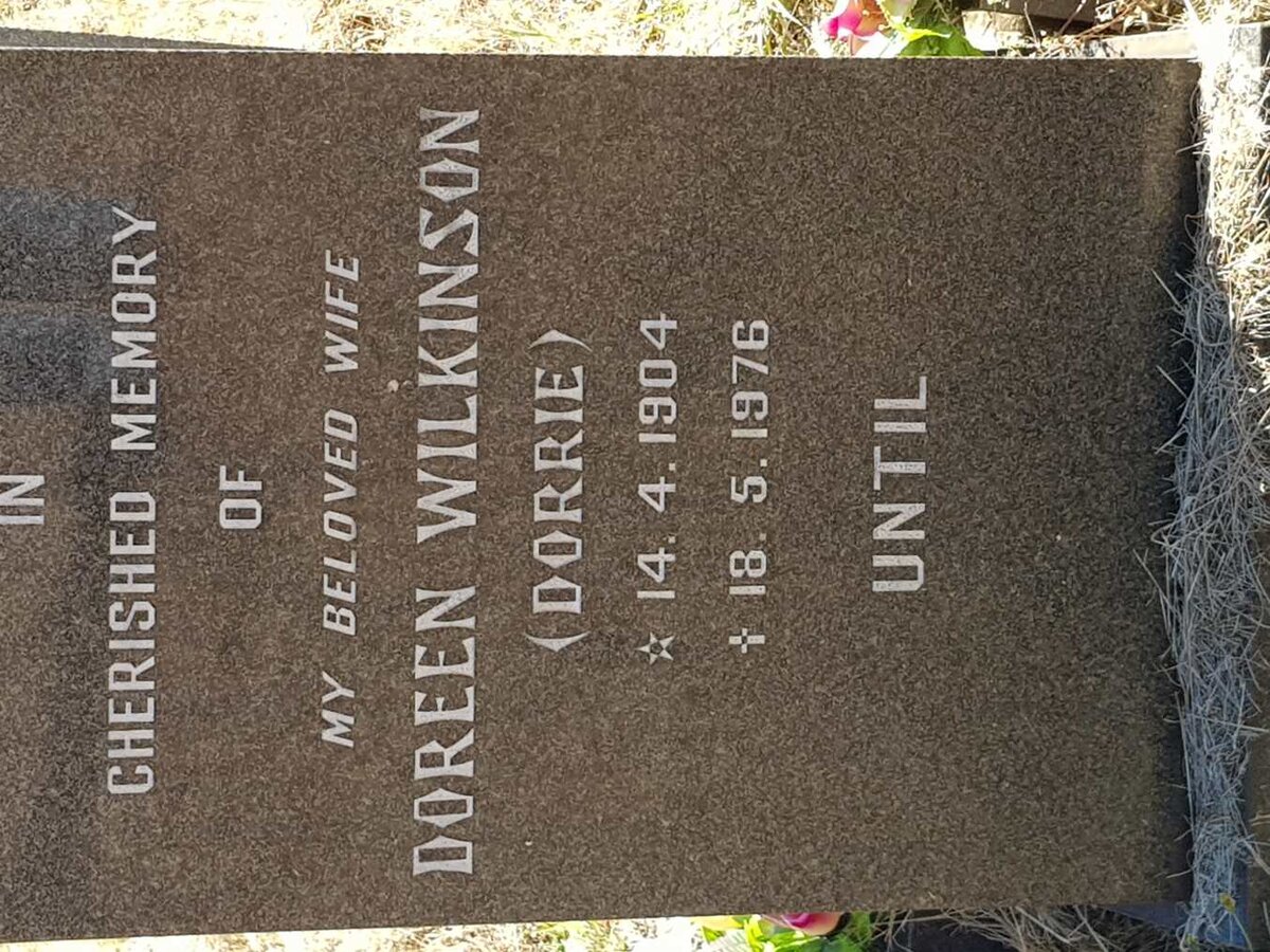 WILKINSON Doreen 1904-1976