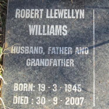 WILLIAMS Robert Llewellyn 1945-2007