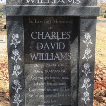 WILLIAMS Charles David 1935-2006