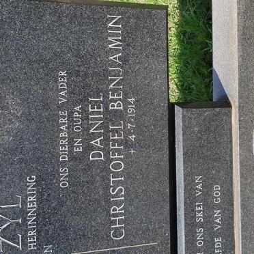 ZYL Daniel Christoffel Benjamin, van 1914-