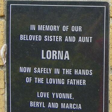 ?? Lorna