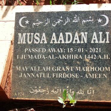 ALI Musa Aadan -2021