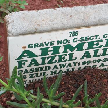 ALLY Ahmed Faizel -2018