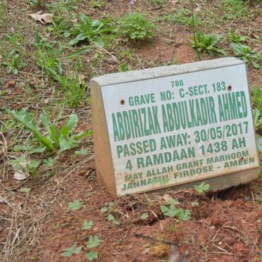 AHMED Abdirizak Abdulkadir -2017