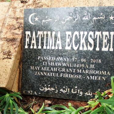 ECKSTEIN Fatima -2018