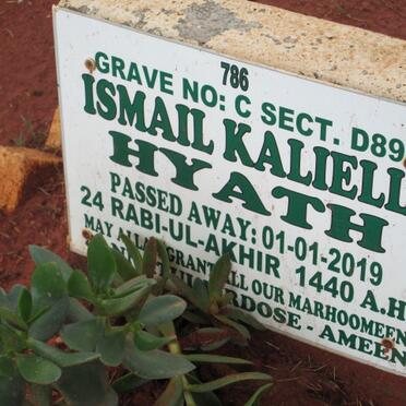 HYATH Ismail Kaliell -2019