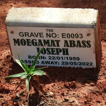JOSEPH Moegamat Abass 1959-2022