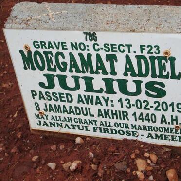 JULIUS Moegamat Adiel -2019