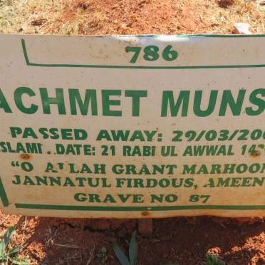 MUNSHI Achmet -2008