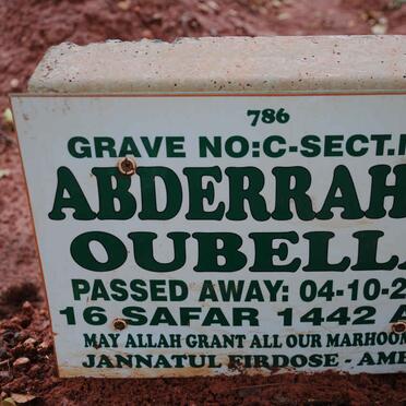 OUBELLA Abderrahim -2020