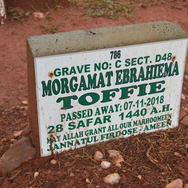 TOFFIE Morgamat Ebrahiema -2018