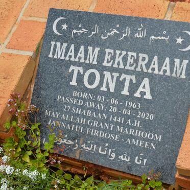 TONTA Imaam Ekeraam 1963-2020