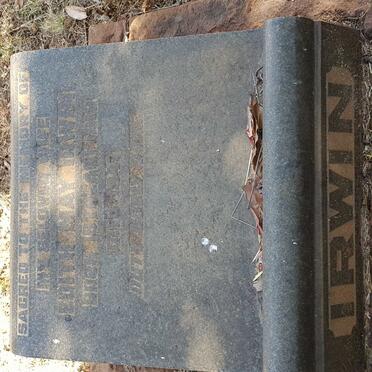 IRWIN Edith May 1912-1947