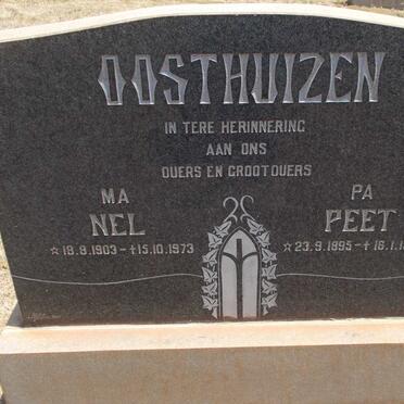 OOSTHUIZEN Peet 1895-1974 &amp; Nel 1903-1973