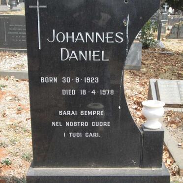 OOSTHUIZEN Johannes Daniel 1923-1978