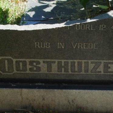 OOSTHUIZEN -1972