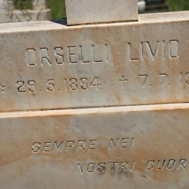 ORSELLI Livio 1894-1975 :: ORSELLI Libia 1912-1982