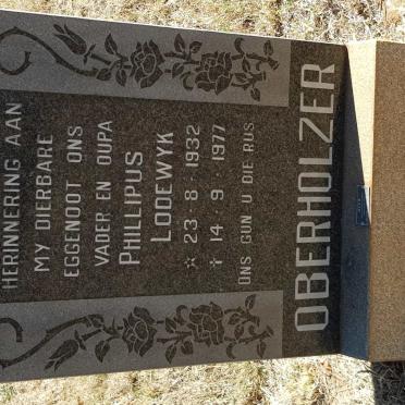 OBERHOLZER Phillipus Lodewyk 1932-1977