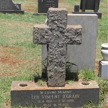 O'GRADY Leo Vincent 1918-1988