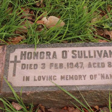 O'SULLIVAN Honora -1947