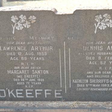 O'KEEFFE :: SANTON :: SHERRIFFS :: WALSH