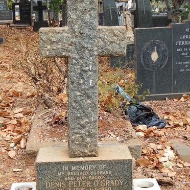 O'GRADY Denis Peter 1916-1960