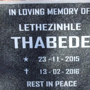 THABEDE Lethezinhle 2015-2016
