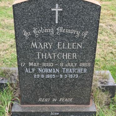 THATCHER Mary Ellen 1880-1968 :: THATCHER Alf Norman 1905-1973