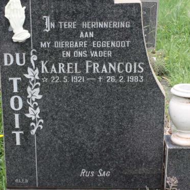 TOIT Karel Francois, du 1921-1983