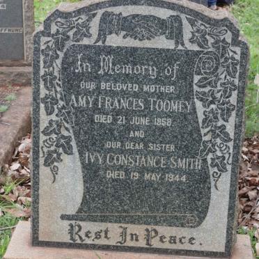 TOOMEY Amy Frances -1958 :: SMITH Ivy Constance -1944