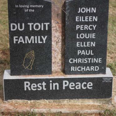 TOIT John, du :: DU TOIT Eileen :: DU TOIT Percy :: DU TOIT Louie