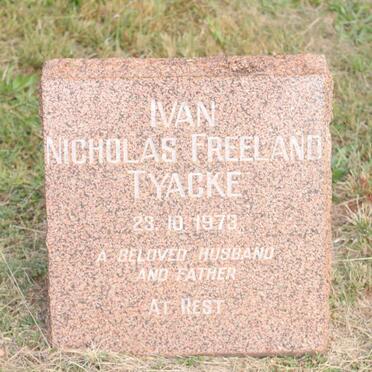 TYACKE Ivan Nicholas Freeland -1973