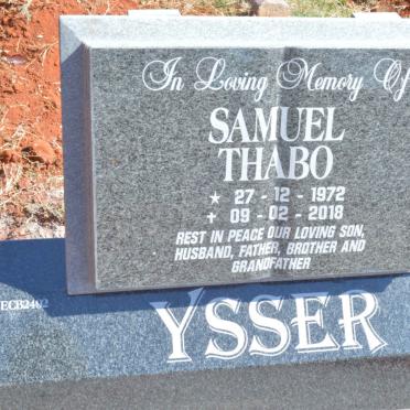 YSSER Samuel Thabo 1972-2018