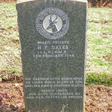HAYES H.P. -1946