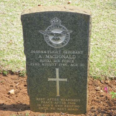 MacDONALD A. -1946