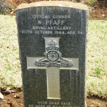PFAFF W. -1944