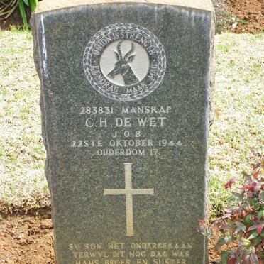 WET C.H., de -1944