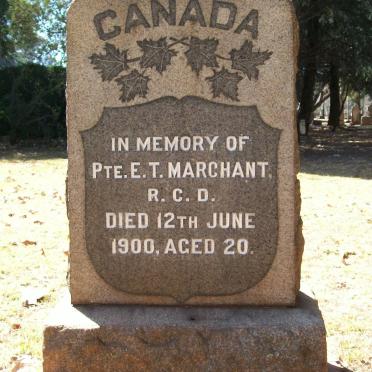 MARCHANT E.T. -1900