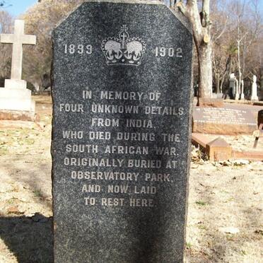 4. Unknown soldiers