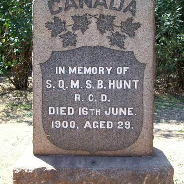HUNT S.B. -1900