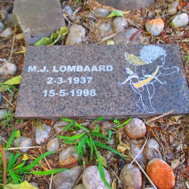 LOMBAARD M.J. 1937-1998