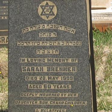 BRENNER Sarah -1909