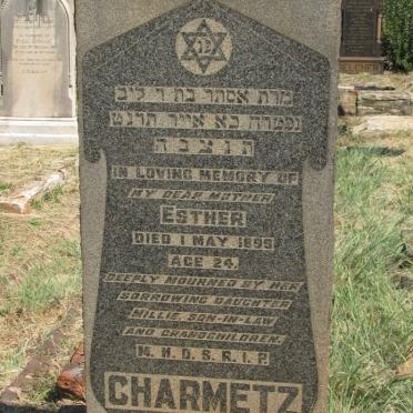 CHARMETZ Esther -1899