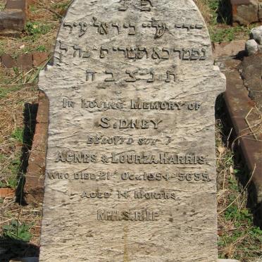 HARRIS Sidney -1894